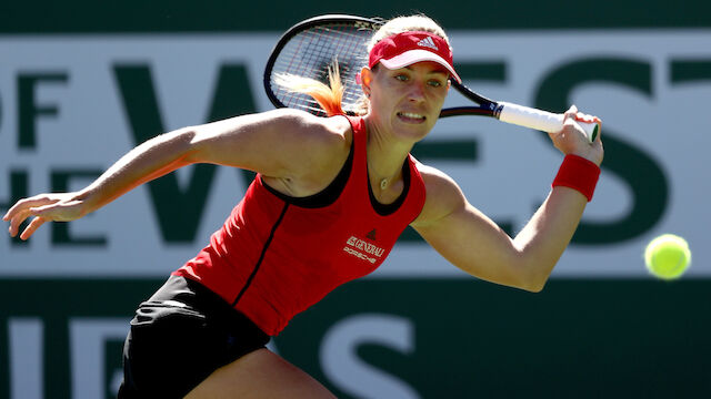 Kerber mit Debakel in Indian Wells out