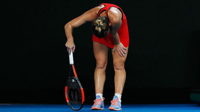 Simona Halep gibt nach Halbfinal-Einzug w.o.