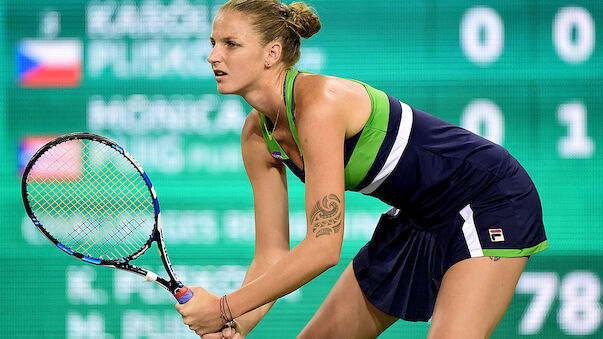 Pliskova wirft Olympiasiegerin aus dem Bewerb