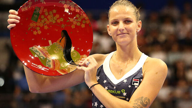 Pliskova triumphiert in Japan gegen Osaka