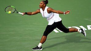Serena Williams gibt in Indian Wells erkrankt auf