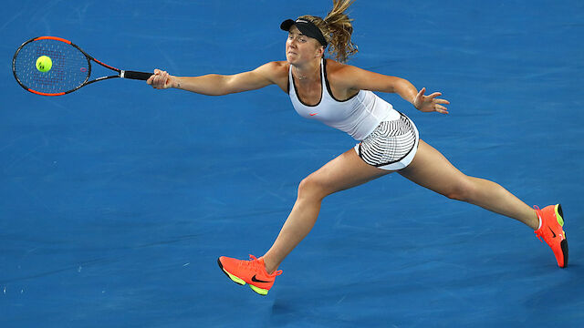 Svitolina locker im Achtelfinale