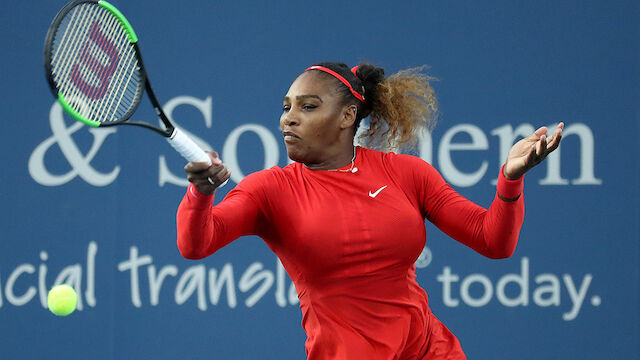 Cincinnati: Perfekter Auftakt von Serena Williams