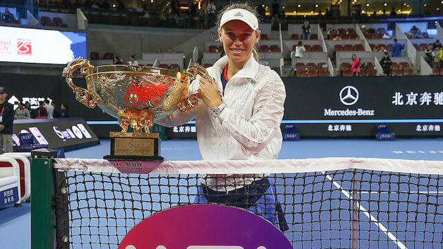 Wozniacki will Triumph bei WTA-Finals wiederholen