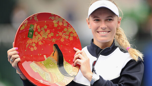 Caroline Wozniacki holt 4. Titel in Tokio