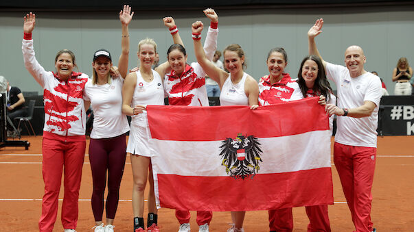 Billie Jean King Cup: Österreich trifft auf die USA