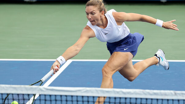 Simona Halep feiert 1. Sieg nach Comeback