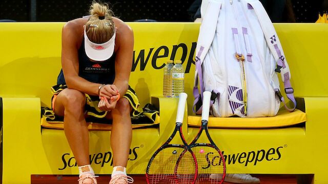 Kerber gibt im Achtelfinale auf