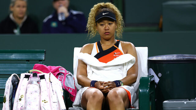 Osaka bricht in Indian Wells in Tränen aus