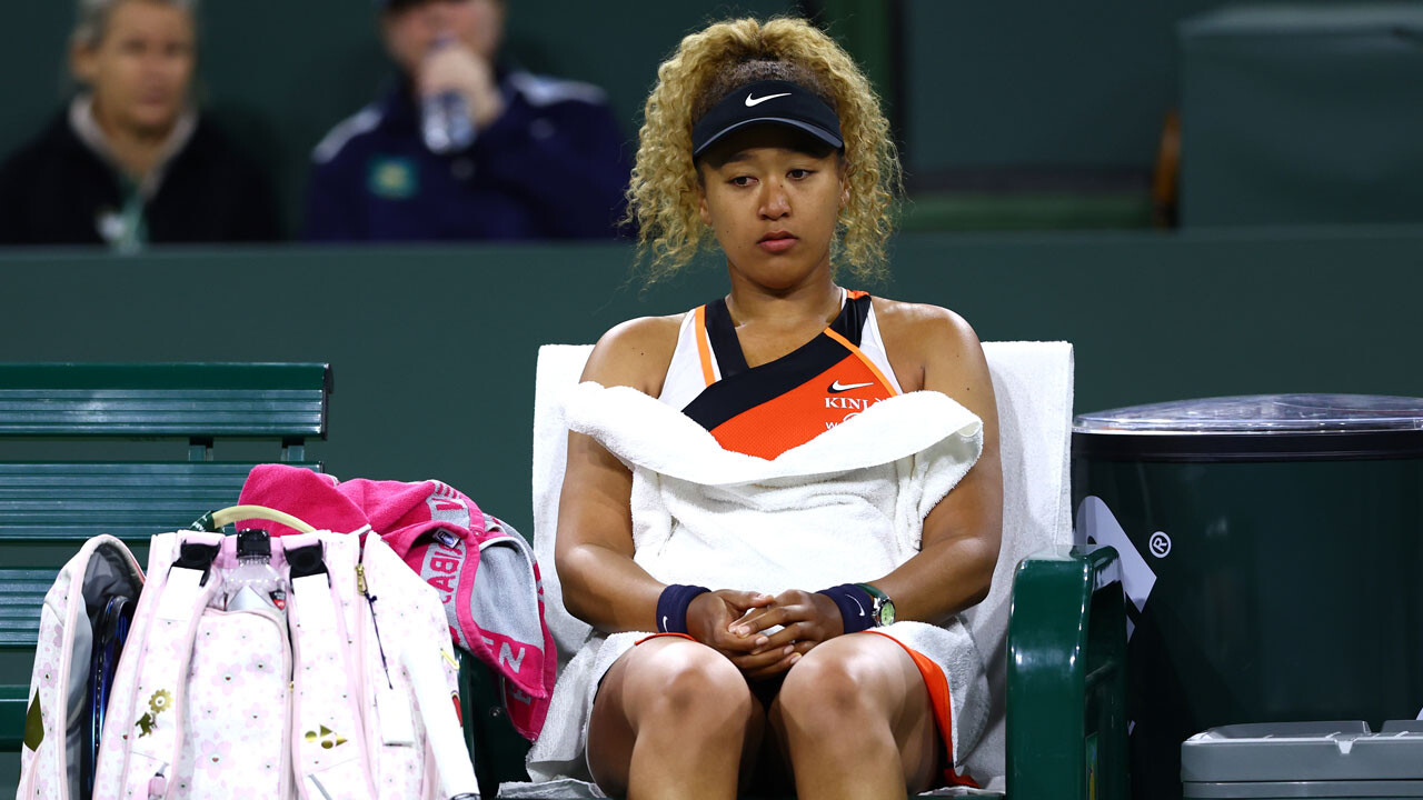 Tennis: Naomi Osaka bricht in Indian Wells in Tränen aus ...