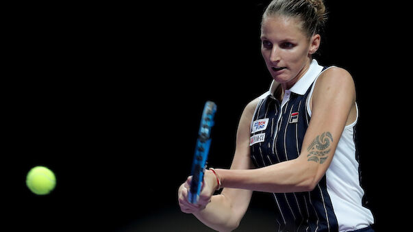 Pliskova komplettiert Halbfinale bei den Finals