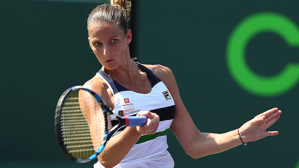 Pliskova und Cibulkova in Miami locker weiter