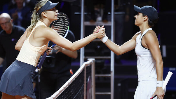 Maria Sharapova verliert in Stuttgart gegen Garcia