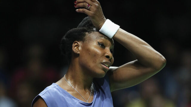 WTA-Finals: Venus Williams zum Auftakt chancenlos