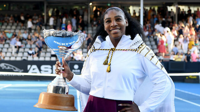 Serena Williams jubelt über 74. WTA-Titel