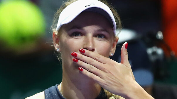 Wozniacki bei WTA Finals im Halbfinale