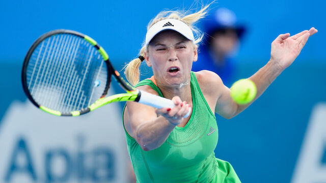 Wozniacki-Aus in Sydney