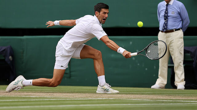 Wimbledon: Djokovic folgt Berrettini ins Finale