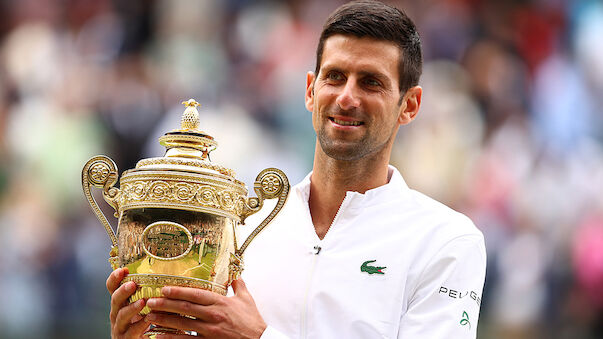Djokovic holt in Wimbledon 20. Major-Titel