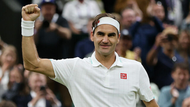 Roger Federer locker im Viertelfinale