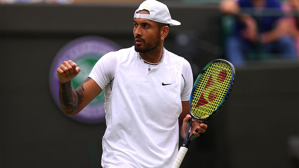 Nick Kyrgios zieht ins Wimbledon-Halbfinale ein