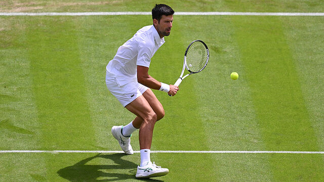 Djokovic steht in dritter Runde von Wimbledon