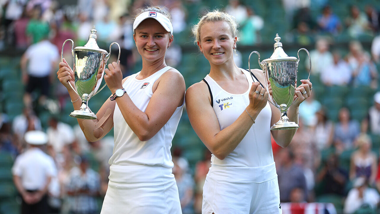 Krizhikova und Sinyakova gewinnen Doppeltitel in Wimbledon – Athletic Mix
