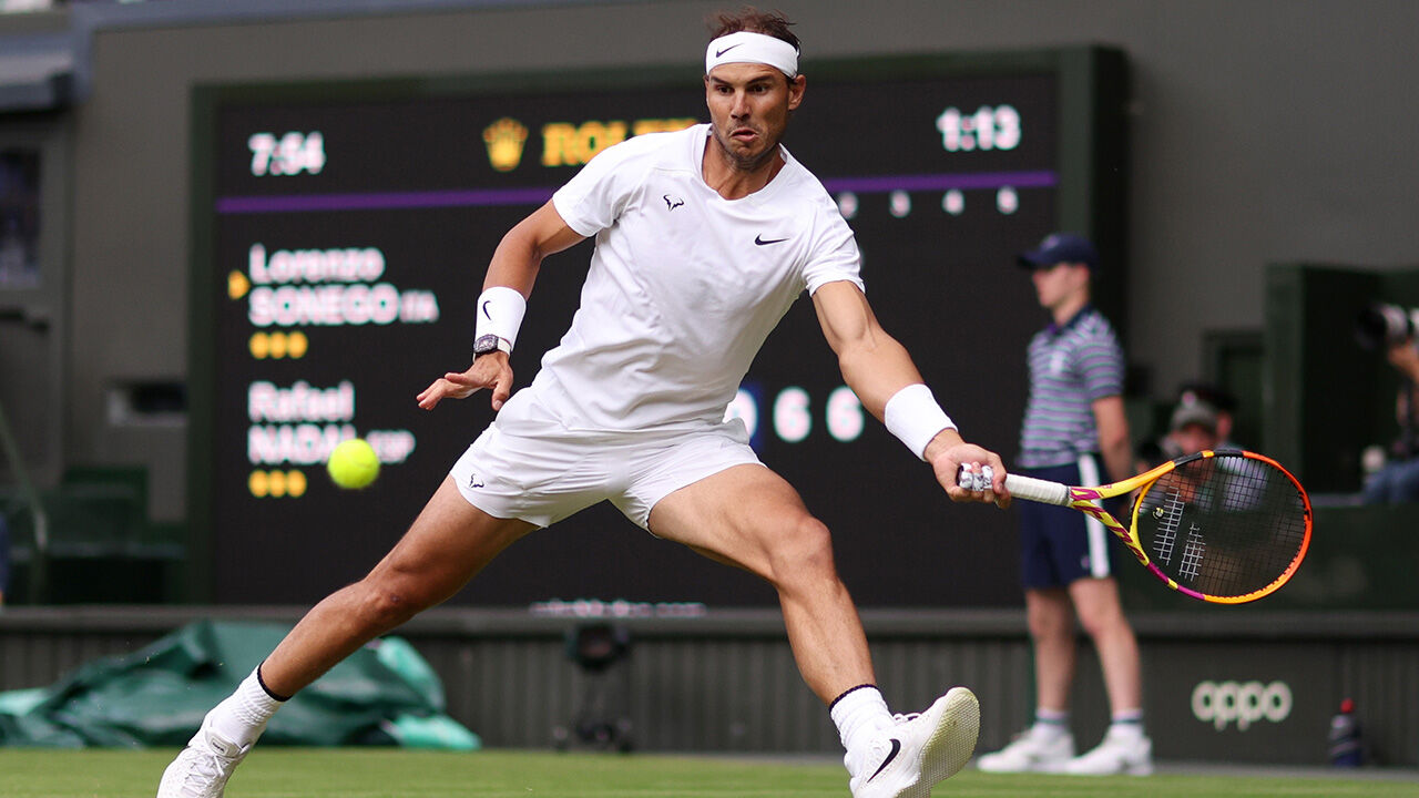 Rafael Nadal souverän ins Wimbledon-Achtelfinale