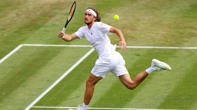 Glück ausgegangen! Tsitsipas in Wimbledon rausgepurzelt