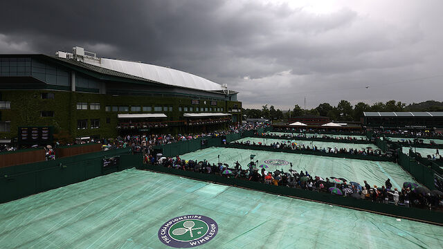 Abgesagt! Ofner & Novak vom Regen in Wimbledon gestoppt