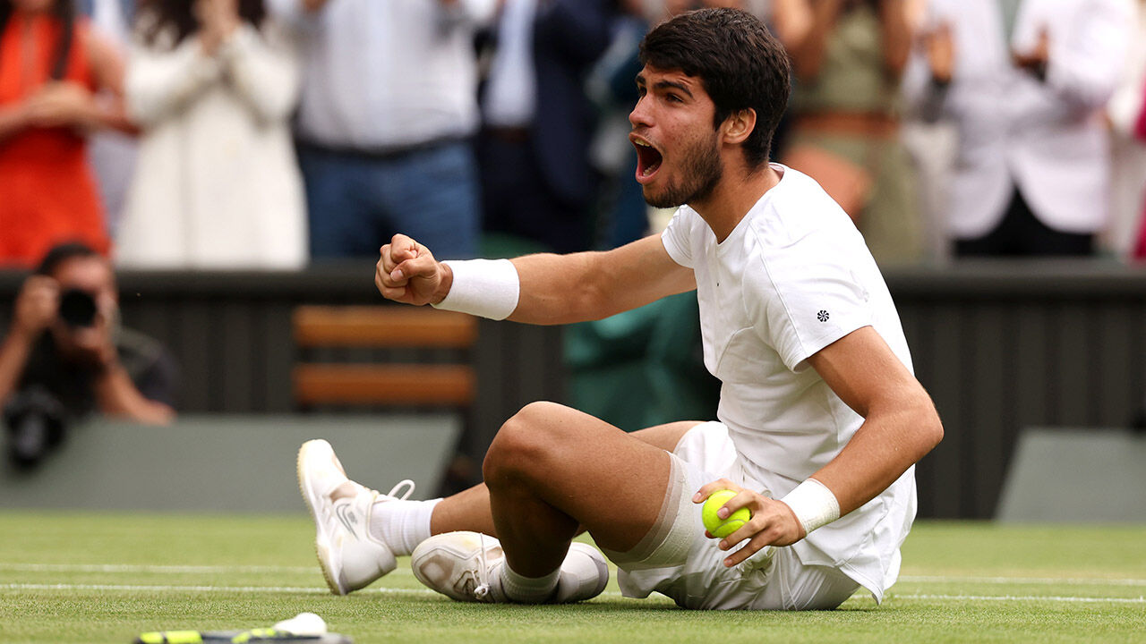 Djokovic ist entthront! Carlos Alcaraz holt Titel in Wimbledon