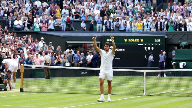 Wimbledon-Premiere! Alcaraz & Medvedev stehen im Halbfinale