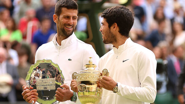 Djokovic adelt Alcaraz: 