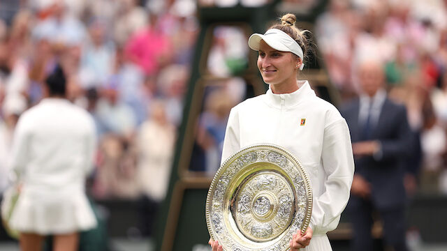 Erster Titel! Vondrousova krönt sich zur Wimbledon-Siegerin