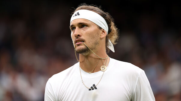 Zverev verspielt 2:0-Satzführung im Wimbledon-Achtelfinale