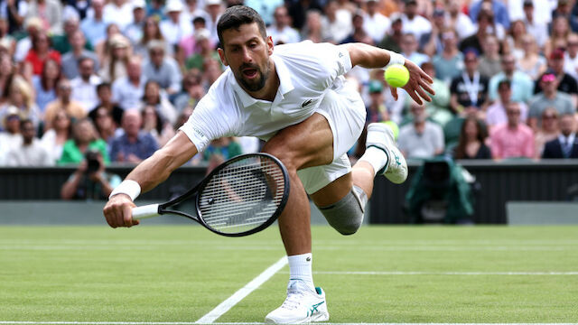Mit Mühe gegen Wildcard-Spieler: Djokovic in Runde drei