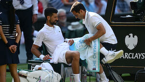 Sinner fertigt Djokovic in Wimbledon in 3 Sätzen ab