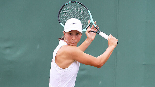 Schade! Lilli Tagger muss in Wimbledon die Segel streichen