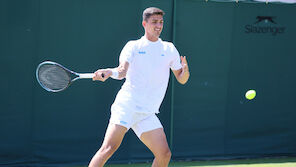 Alexander Erler scheitert im Wimbledon-Achtelfinale