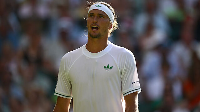 Zverev scheitert schon in der ersten Wimbledon-Runde