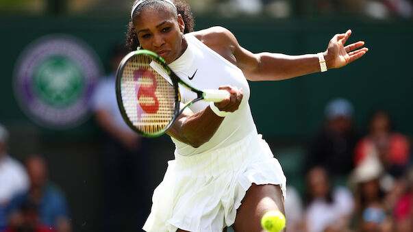 Serena Williams locker im Viertelfinale