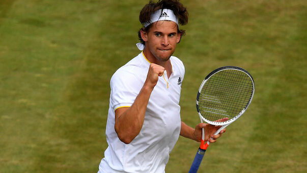 Thiem souverän im Wimbledon-Achtelfinale