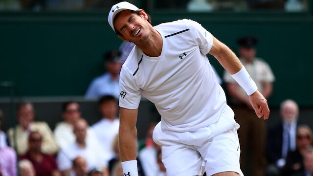 Andy Murray in Wimbledon out