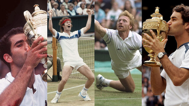 Diese Asse dominierten Wimbledon