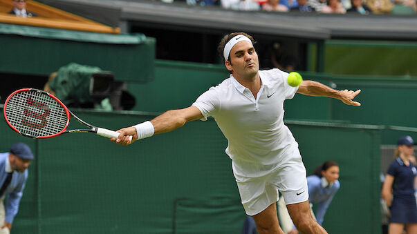 Federer ohne Mühe im Wimbledon-Viertelfinale