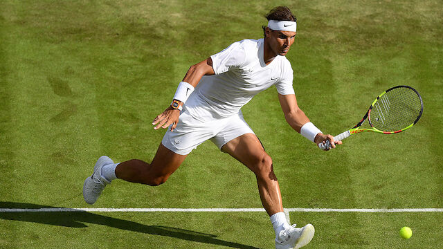 Nadal stürmt ins Wimbledon-Viertelfinale