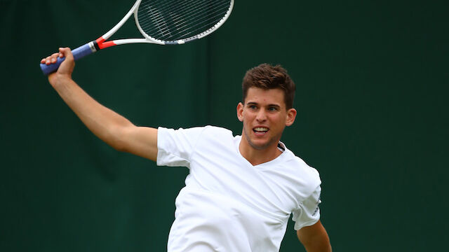 Dominic Thiem muss früh antreten