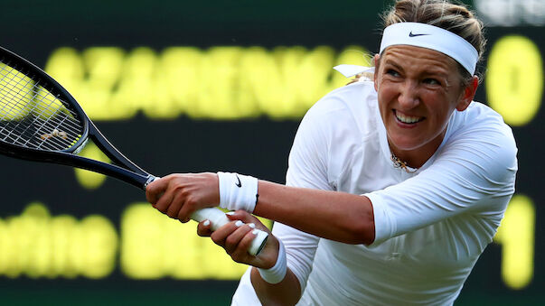 Azarenka nach Baby-Pause in 3. Wimbledon-Runde