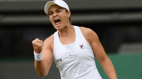 Wimbledon: Barty mit Mühe im Viertelfinale