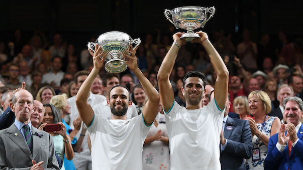 Wimbledon-Doppel-Titel an Cabal/Farah